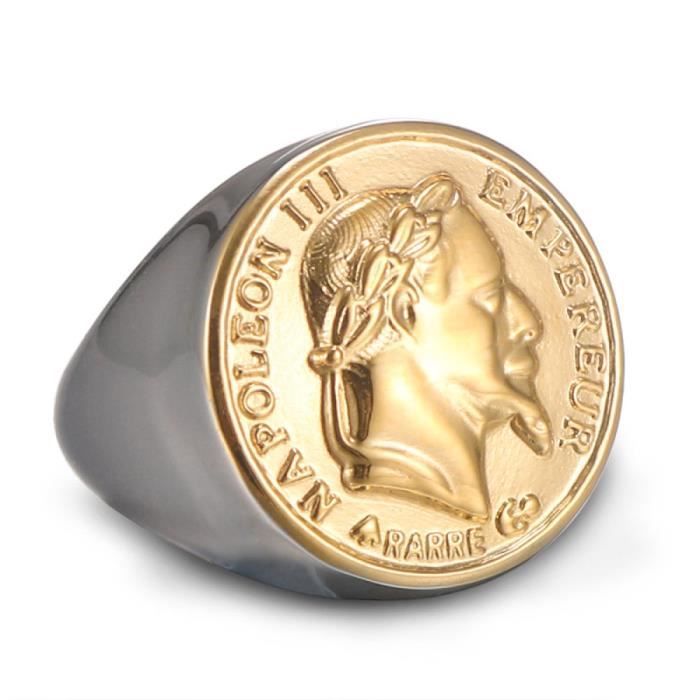 Bague napoleon plaqué or hotsell