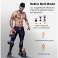 Kit Kettlebell   Haltères Musculation 6 en 1 avec Barre d’Extension,40kg Haltères Réglables, Quatre Modes de Fitness Parfaits pour-2
