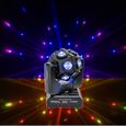 Pack Lyre Ibiza E-COSMOS LED DMX RGBW 12x10W - Flight Case Transport - Discothèque - DJ - Salle des fêtes - Mariage-2