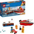 LEGO® City 60213 L’incendie sur le quai - Jeu de construction-2