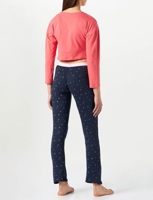 Pyjama Femme Hiver En Coton Léger - Ensemble Veste Boutonnée Et Pantalon Long - Confortable, Chaud, Pour La Maison