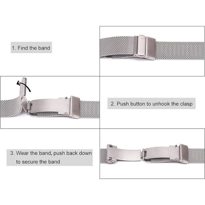 Bracelet de remplacement montre cerruti 2025