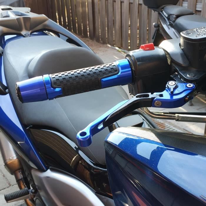 Leviers Frein & Embrayage Réglables Moto Pour Indian Scout / Scout Sixty Bobber 2016-2023 - Alliage Aluminium CNC Argent - Accessoires Custom