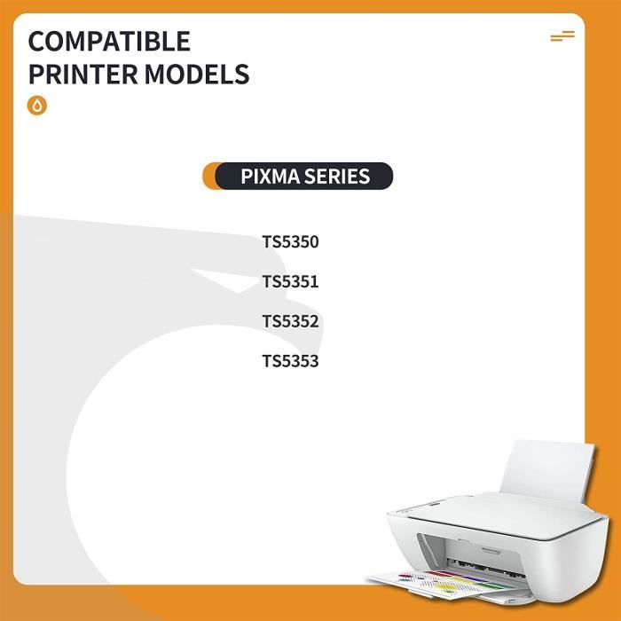 COMETE - 560 561 - Pack de 2 Cartouches d'encre Compatibles avec
