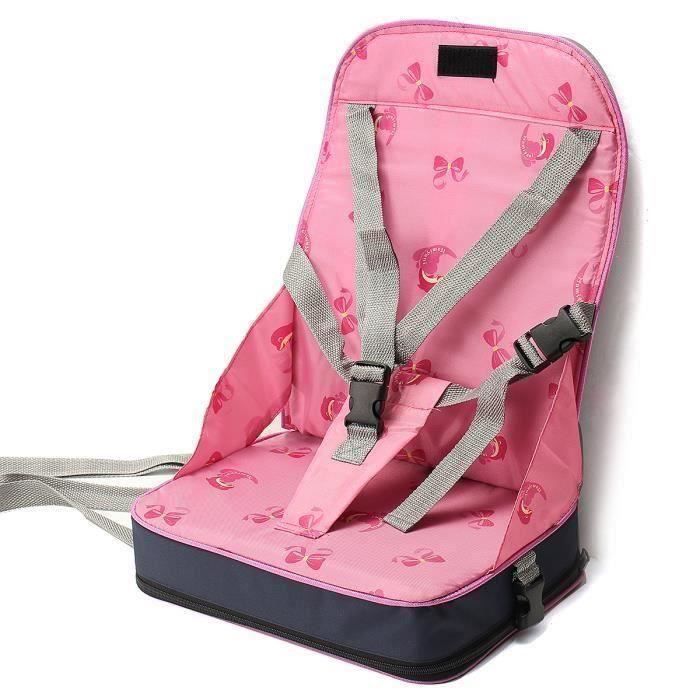 Portable Pliable Réhausseur Siège de Table Bébé Enfant Repas