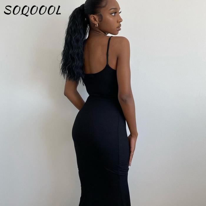 Robe moulante Maxi elegante pour femmes FRWJLE Sans manches dos nu Sexy Couleur Purple Purple Cdiscount Pret a Porter