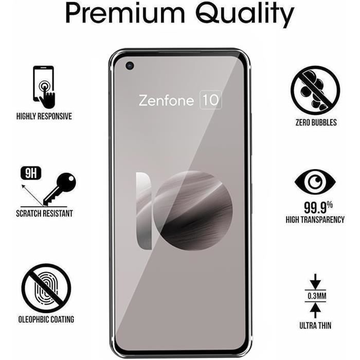 Coque Transparente De Protection Pour Asus Zenfone 10 Et Zenfone 9 - Anti-chocs, Design Clair