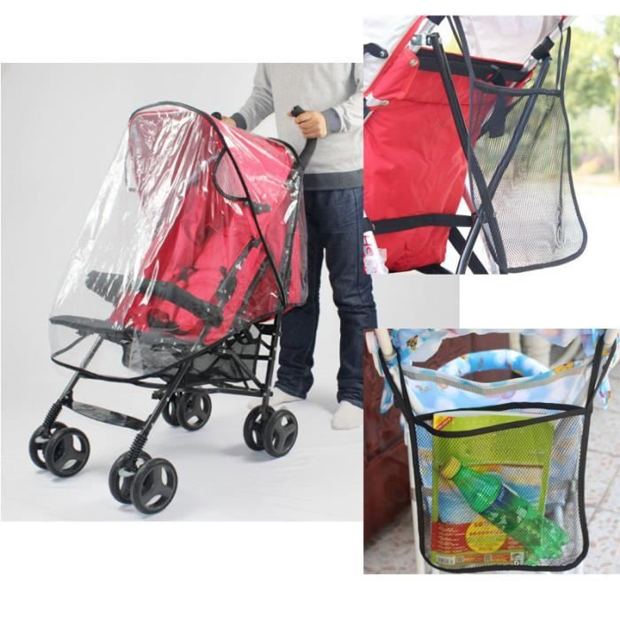 Housse de Pluie Universelle pour Poussette des Jumeaux Habillage Pluie pour  Poussette Double Housse Pluie Transparent de Pous [254] - Cdiscount  Puériculture & Eveil bébé