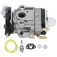 ABI Kit Carburateur 10mm Convient pour Weedeater 1E34F 1E36F TU26 TL26 Débroussailleuse- 26cc 33cc En Stock-3