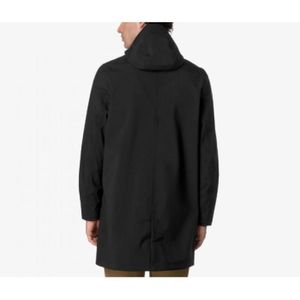 Doudoune/veste Longue K-Way Réversible Noir/violet Foncé - Taille S, Occasion Très Bon état