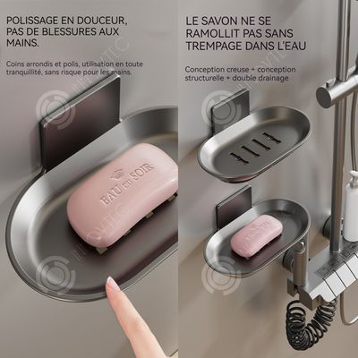 Porte-Savon Porte-Savon Prolonger La Durée De Vie Du Savon Étagère De