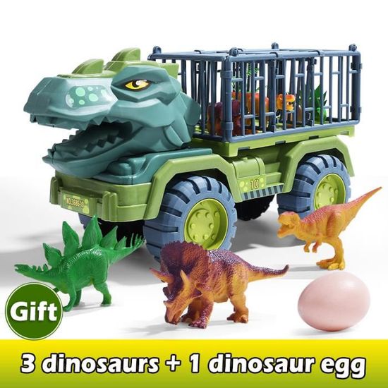 Jouet camion transporteur dinosaure - Cdiscount
