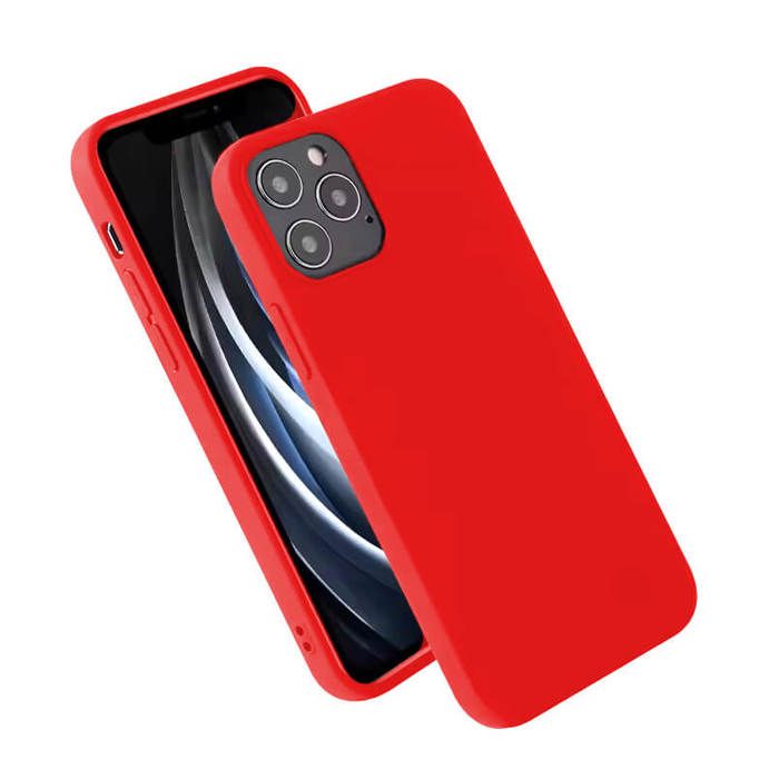 Coque en silicone rouge - Compatible Apple iPhone 16 - Cdiscount Téléphonie