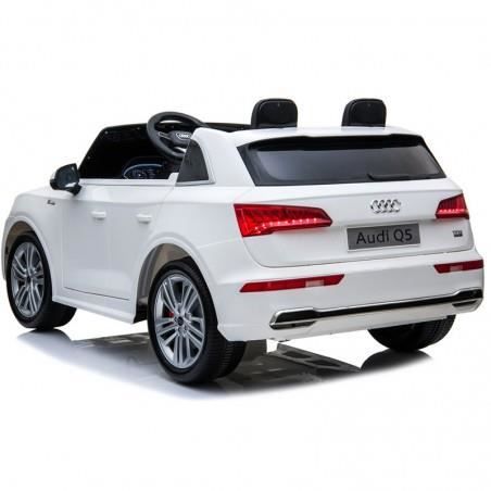 Audi Q5 24v Deux places Blanc - Voiture électrique pour enfant avec  batterie 24v et télécommande - Cdiscount Jeux - Jouets