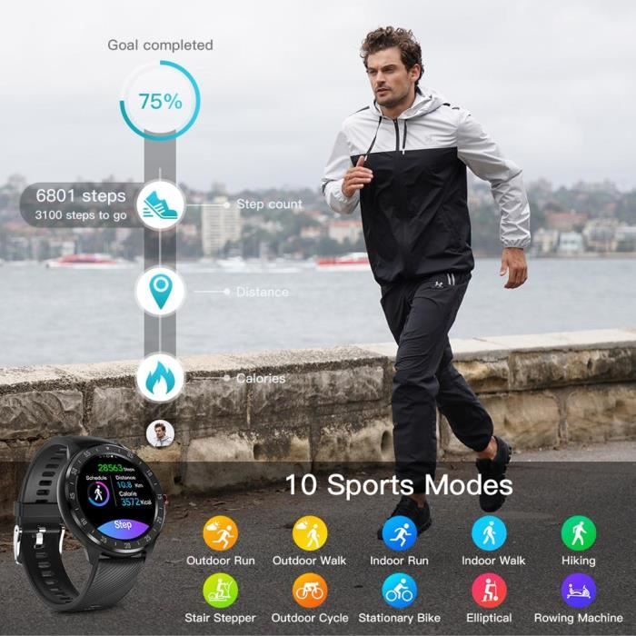 Montre connect e TagoBee ZL05 plein cran tactile montre