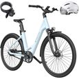 Vélo électrique 28''-Entraînement par courroie -touque sensor Vélo de Ville à Double Disque ADO Smart APP et affichage à 360°Homme-0