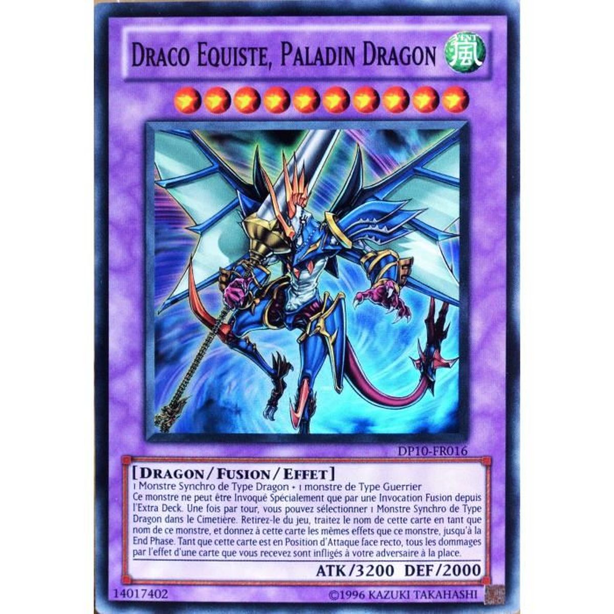 Sammeln Seltenes Yu Gi Oh Einzelkarten Occasion Carte Yu Gi Oh Draco Equiste Paladin Dragon Dp10 Fr016 Sammeln Seltenes Yu Gi Oh Einzelkarten Occasion Carte Yu Gi Oh Draco Equiste Paladin Dragon Dp10 Fr016
