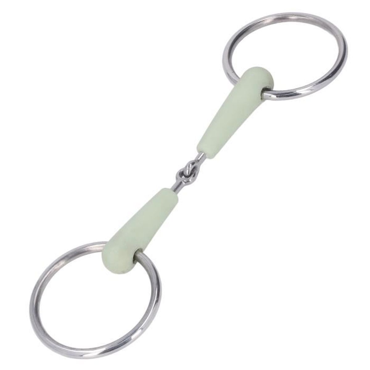 Embout De Filet (port Bit) Pour Cheval Taille Bouche 5 - Occasion, Rouille Et Traces D'usage