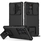 ZTAOOPOU Coque Samsung Galaxy S24 Ultra (6.8") Double protection pour TPU intérieur et PC Shell Protéger la caméra arrière - Noir