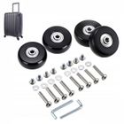 SZCLKJGS 4 Pcs Roulettes de Valise de Remplacement, Roues de Remplacement pour Valise, 50x18mm Roues de Bagages de Remplacement