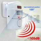 TIDUCEL Capteur de mouvement - Sans fil - Alarme - 2 télécommandes - Sirène intérieure - Bricolage