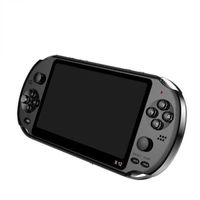 Console De Jeu Portable Noir 51 Pouces Double Joystick 8 Go Préchargé 1500 Jeux Gratuits Supportant TV Out Jeu Vidéo