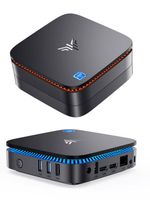 Mini PC NiPoGi - AK1Plus Intel N100 12Go LPDDR5 RAM 256Go SSD, Windows11 Home, Noir