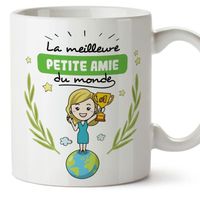 Mug - Tasse Petite Amie -Famille Monde -Idées Cadeaux Drôles -Tasses de Café - Thé 1