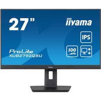 Ecran PC - IIYAMA PROLITE XUB2792QSU-B6 - 27" 2560x1440 - Dalle IPS - 0,4ms - 100Hz - HDMI / DisplayPort - Réglable en hauteur+Pivot