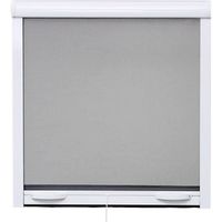 Moustiquaire de fenêtre L125 x H145 cm en aluminiu