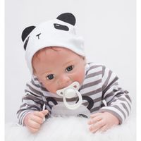 Poupée bébé reborn en silicone - YOSICL - Modèle - BRICOLAGE jouet - Soft - 55cm
