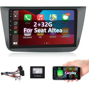 AUTORADIO [2+32G] Carplay Android Autoradio pour Seat Altea 