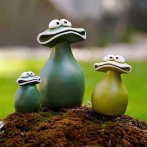 Décoration De Grenouille, Art Mural Extérieur, Cadeau Grenouille, Décoration Murale En Métal Pour Clôture, Jardin, Patio, Cour, Extérieur (5 Pièces