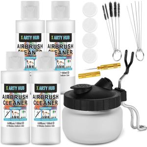 BILMAX Kit de nettoyage aérographe avec 13 aiguilles de nettoyage, 5