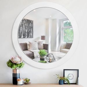 Miroir rond en bois - Miroir mural bois - Loftboutik
