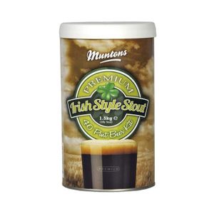 KIT DE BRASSAGE BIERE - COFFRET DE BRASSAGE BIERE Kit de bière Muntons Premium : Irish Stout