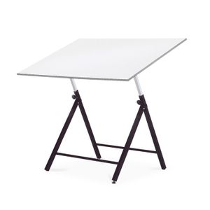 Fenteer Chevalet En Bois Pliable Pour Croquis Et Peinture - Support Ajustable Blanc