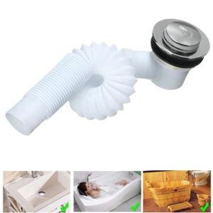 Siphon Bonde De Lavabo Pour Evacuation Achat Vente Siphon Lavabo Pas Cher Cdiscount