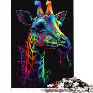 PUZZLE Puzzles Pour Adultes 500 Pièces Girafe Animal Pop 