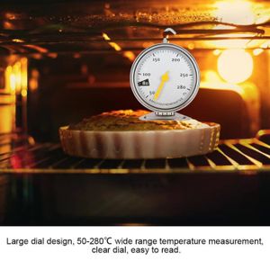 CUISSON Thermometre barbecue, thermometre four a pizza a bois, 75 ℃-300 ℃,  5,8 x 8cm196 - Cdiscount Maison
