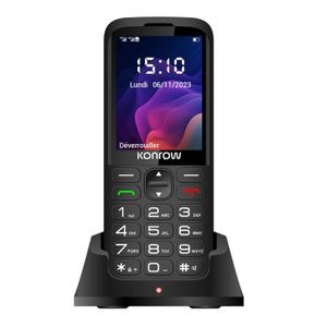 Cache Arrière De Batterie Pour Téléphone Portable KONROW SKY - Occasion (traces D'usure)