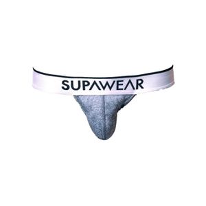 STRING - TANGA Supawear - Sous-vêtement Hommes - Jockstrap Homme - HERO Jockstrap Dark - Gris - 1 x