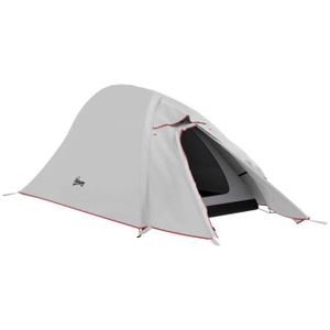 TENTE DE CAMPING Tente de camping 1-2 pers. double toit étanche 200