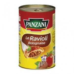 PLAT CUISINÉ VIANDE Panzani Le Ravioli Bolognaise Maxi Format 1,2Kg (l