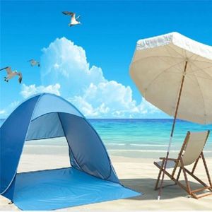 ABRI DE PLAGE Tente de Plage Automatique, Tente de plage Pop Up pour 1-2 Personnes, UPF 50+ Abri de Plage, tente de plage instantanée automati128
