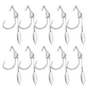 LEK 2 sacs tête plombée crochet de pêche appât Long Shot contrepoids