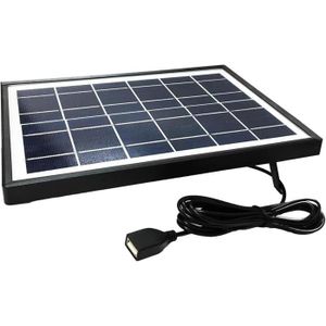 Panneau de chargeur solaire pour sonnette vidéo antivol, support