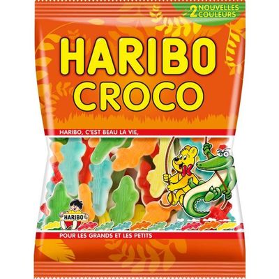 Haribo Croco - Boîte Tubo de 210 piéces