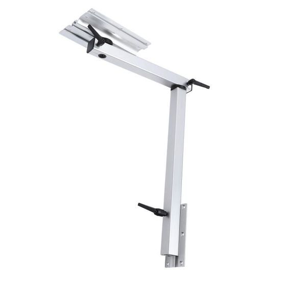 Pied De Table Amovible Pivotant 360° – Pince Pour Canapé, Mur, Camping-car | Alliage Aluminium Léger, Réglable