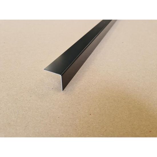 Profilé En T En Aluminium Noir RAL 9005 - Finition Poudre - Pour Constructions Et Bricolage